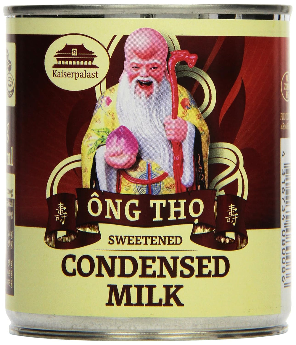 Kaiserpalast Kondensmilch 8% Fettanteil, préparé pour le sucre du café et du thé ou pour la cuisine et le dos, 1 x 397 g
