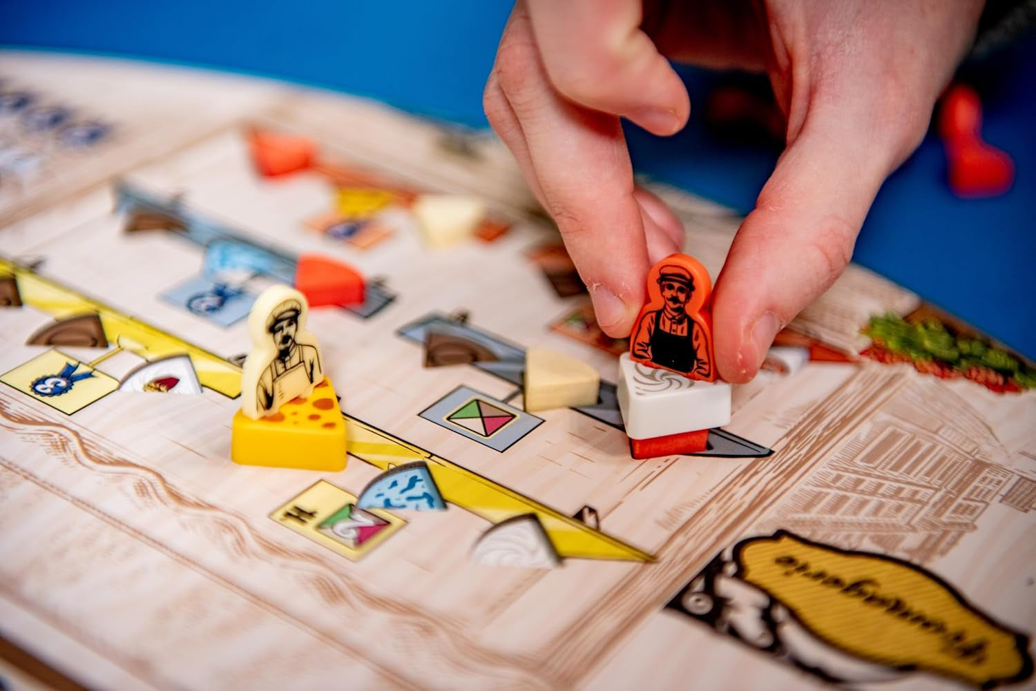 Asmodee - Cheese - Road to Infamy - Jeu de société stratégique - Placement d'ouvrier - Master Cheese - 14 ans et plus - 1 à 4 joueurs - 40 minutes - Version française