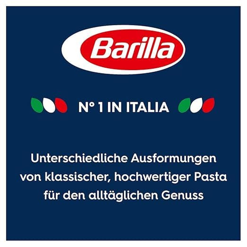 Pâtes Barilla Classic Spaghettini no. 3 blés durs de haute qualité, toujours al dente (1 x 500 g)