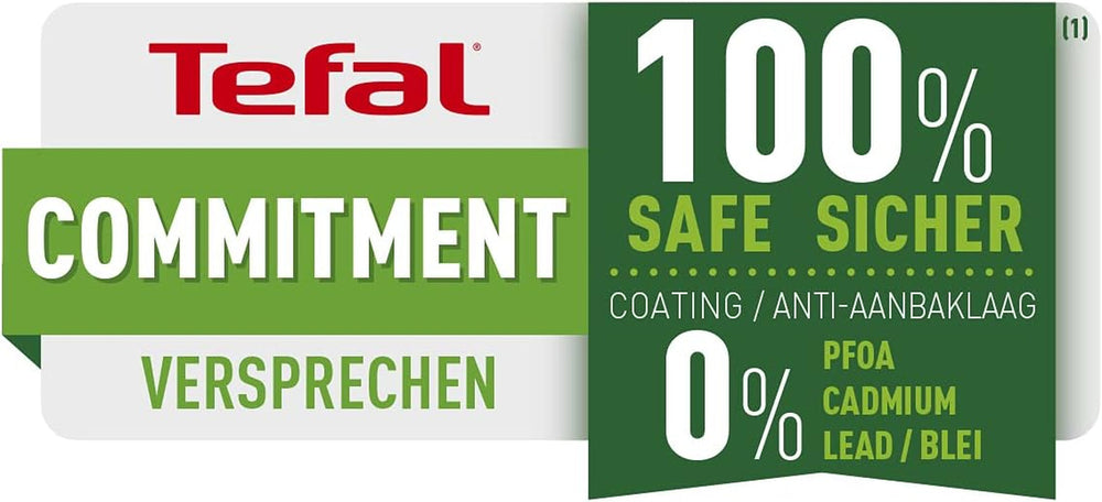 Tefal Easy Cook & Clean, strat antiaderent, indicator de temperatură, nerecomandata pentru inductie Oale si Tigai Naty Shop