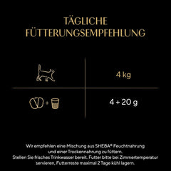 Pateu pentru pisici SHEBA Perfect PORTIONS cu somon, certificat MSC, 8 x 3 x (2 x 37,5g) = 225g (Ambalajul va fi actualizat)