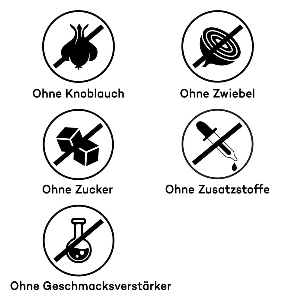 Ankerkraut Pizza, pour un goût italien original, comme celui du Steinofen, également pour les pâtes, la tomate-mozzarella et bien d'autres plats, 45 g dans un verre en liège