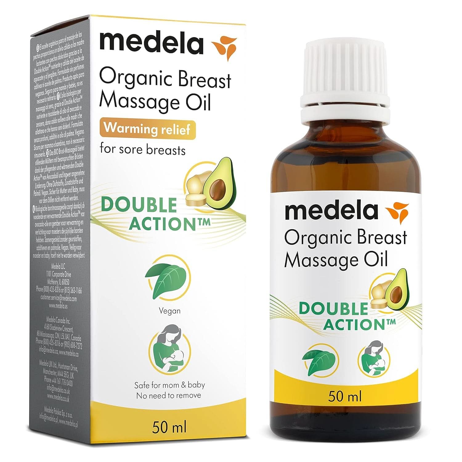 Medela Bio-Brustwarzenbalsm – Beruhigend Und Pflegend Für Stillende Mütter – Hergestellt Aus Naturichen, Sicheren Inhaltsstoffen – Linderung Bei Beanspruchten Brustwarzen – Essentiels du post-partum 40 G Accessoires Alimentation et allaitement Baby Naty Shop Bio Brustmassageöl