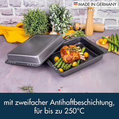 Chg Backform, ILAG Special 2-Schicht Antihaftbeschichtung, Sonstige, Jewells Ca. 28,5 X 23 X 4 Cm, 9878-41, Bijoux Ca. 28,5 X 23,0 X 4,0 Cm Moules et plateaux de cuisson Naty Shop