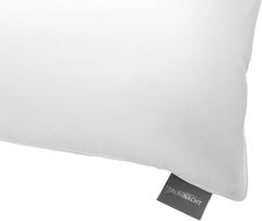 Oreiller en duvet confort Traumnacht avec garnissage en duvet de haute qualité et housse non pelucheuse en 100% coton, certifié Oeko-Tex, 80 X 80 cm, produit selon la norme de qualité allemande Oreillers standard Naty Shop
