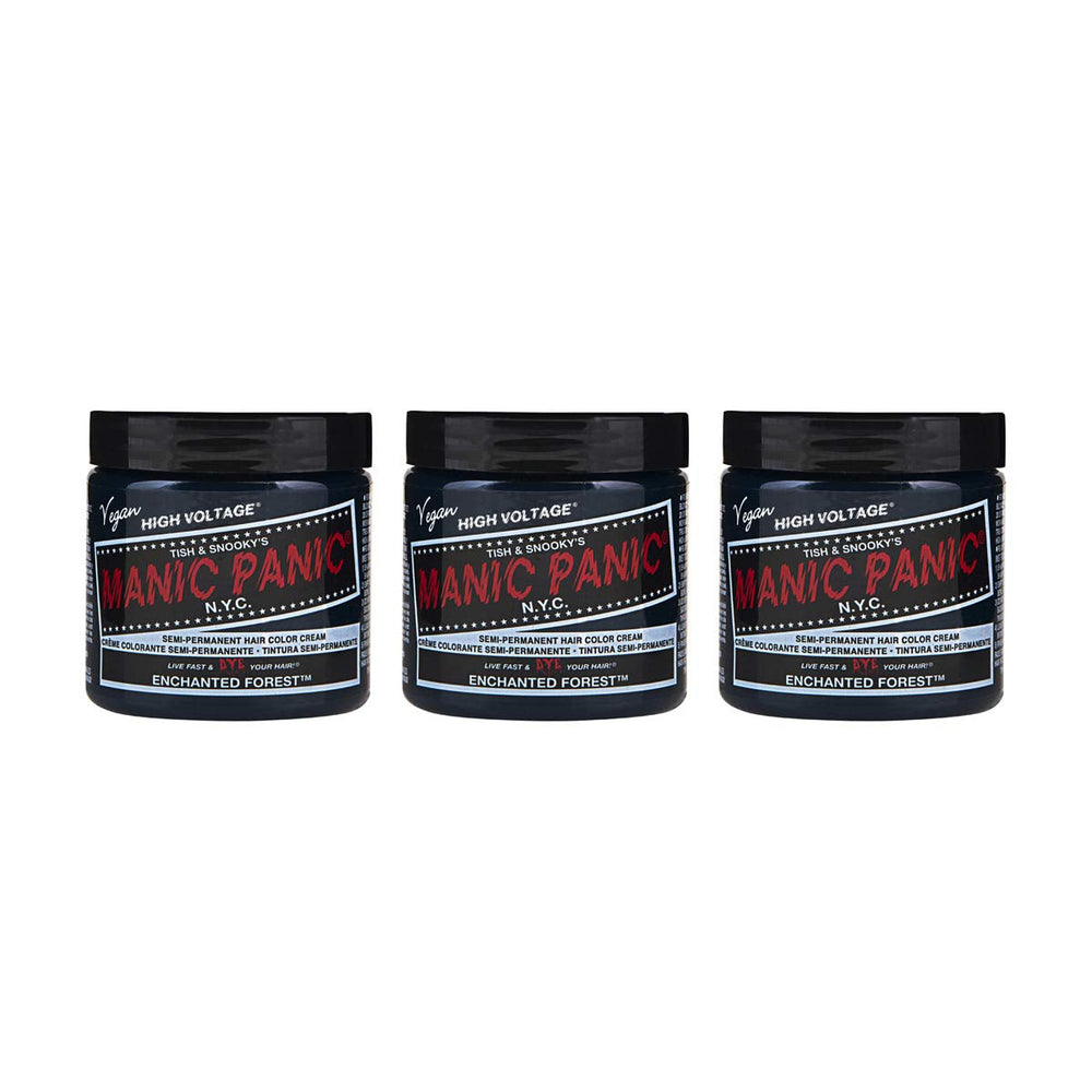 Manic Panic Electric Lizard Classic Cream, vegan, fără cruzime, vopsea de păr verde semipermanentă 118ml