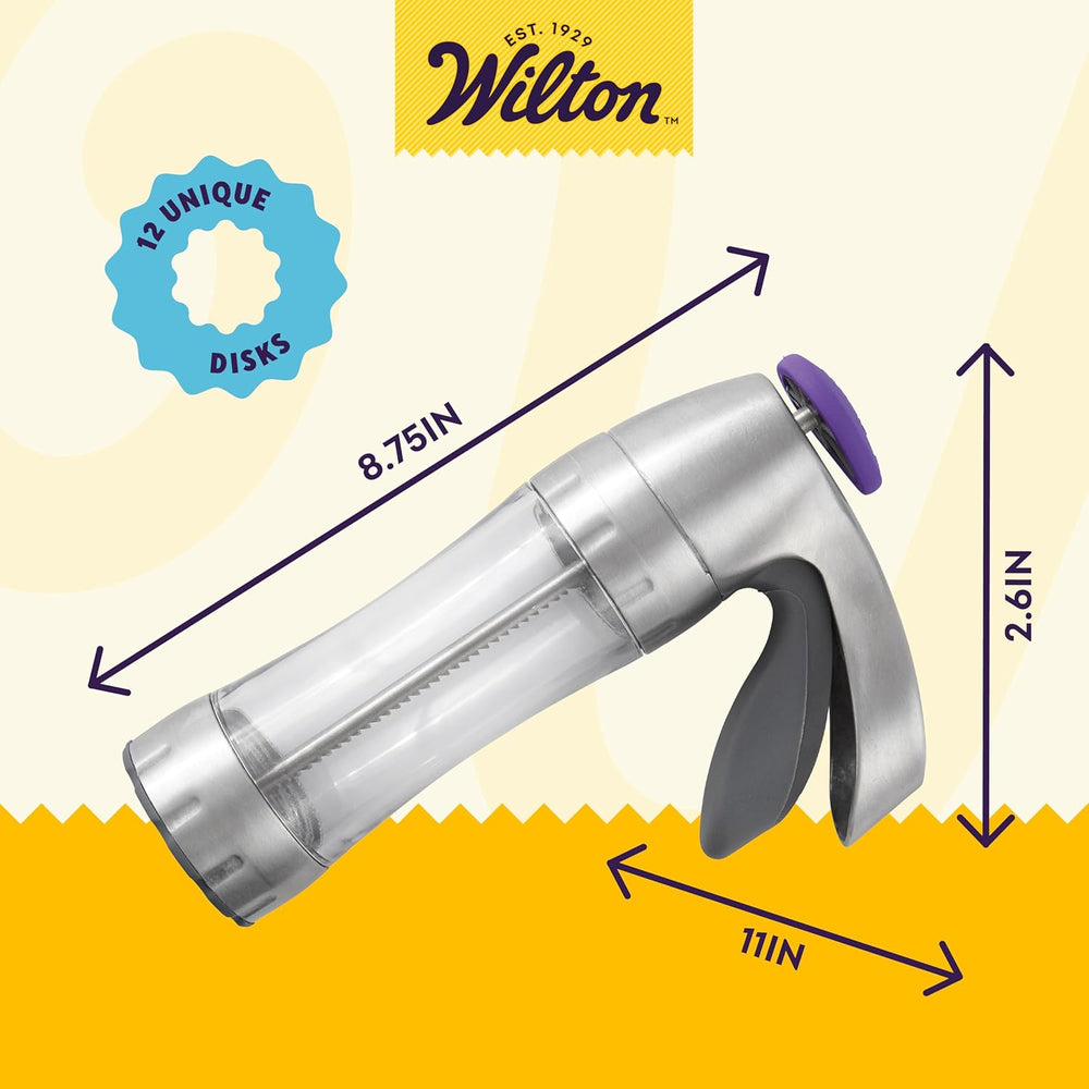 Wilton Preferred Press Presse à biscuits, lot de 13 pièces, 385 g