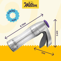 Wilton Preferred Press Presse à biscuits, lot de 13 pièces, 385 g