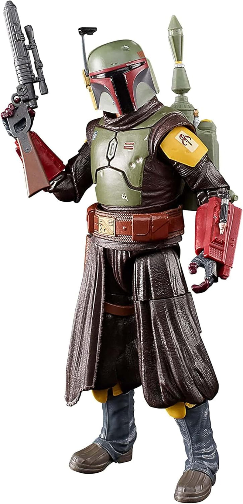 Star Wars Hasbro Seria Neagră Boba Fett (Camera Tronului): Cartea lui Boba Fett Figura de colecție, pentru copii 4+ ani, Multi, 15 cm înălțime Action figures Naty Shop