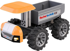 fischertechnik Truck 576105 – Jeu de construction pédagogique, LKW-Spielzeug-Bausatz für Kinder ab 7 Jahren, orange