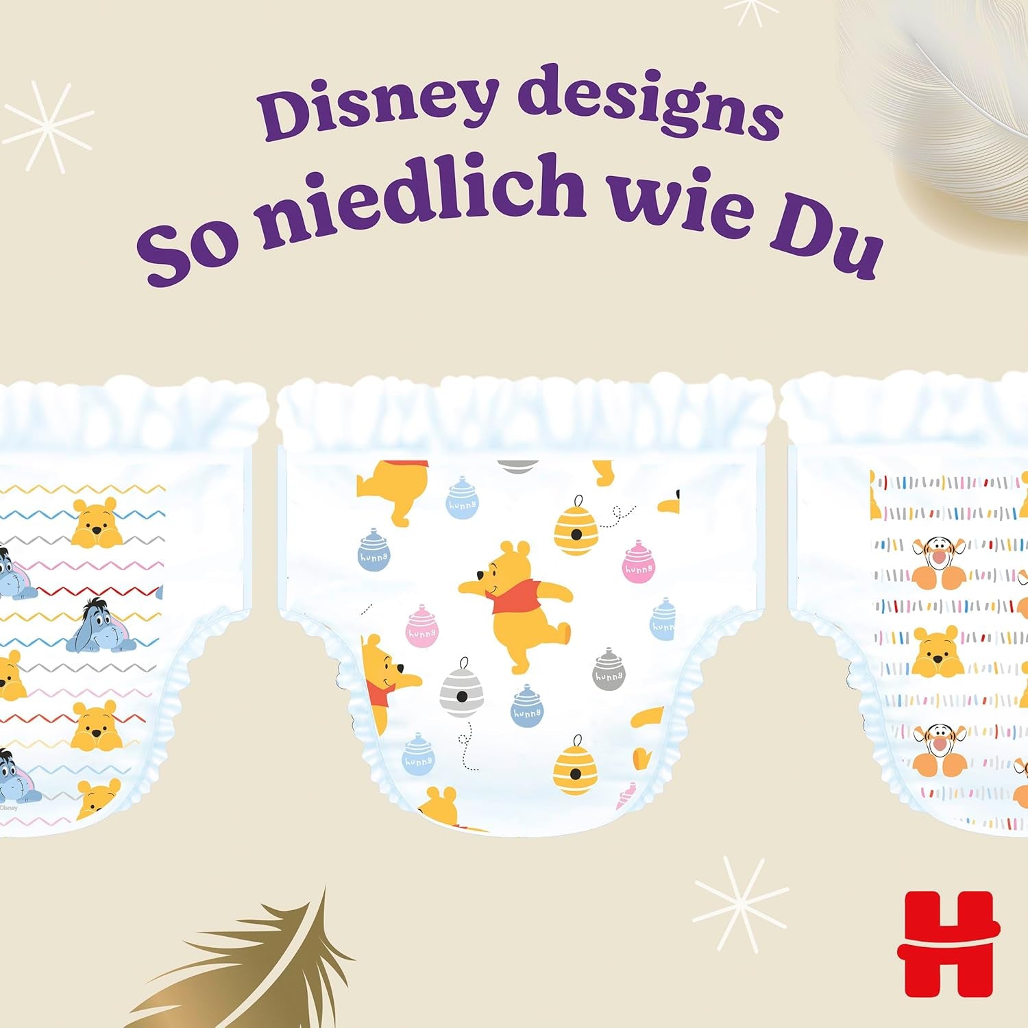 Huggies Extra Care Pants Disney Design Taille 5 68 couches (2x34) Boîte demi-mois