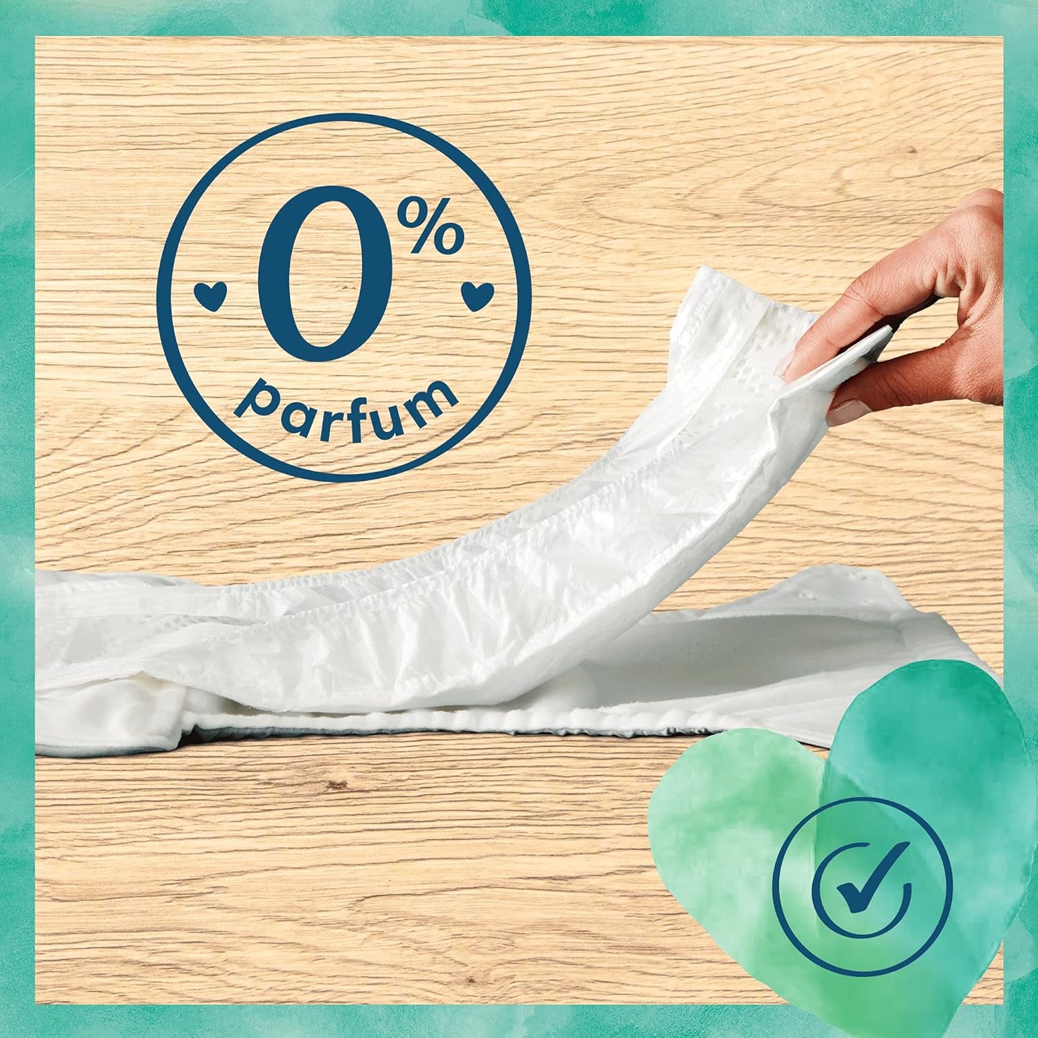 Pampers - Pack de démarrage Harmony Hybrid, 3 couches lavables + 25 couches supérieures jetables - 1 paquet