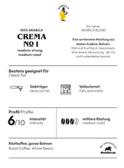 Joerges torréfaction foncée, crème expresso n° 1,1 kg