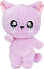 Na! Na! Na! SurpriseFamilie - 3er Set Plüschpuppen - 2 Modepuppen mit langen Haaren und 1 Haustier - Lavender Kitty Familie - 12 Accessoires und Outfits und ein niedliches Plüschkätzchen