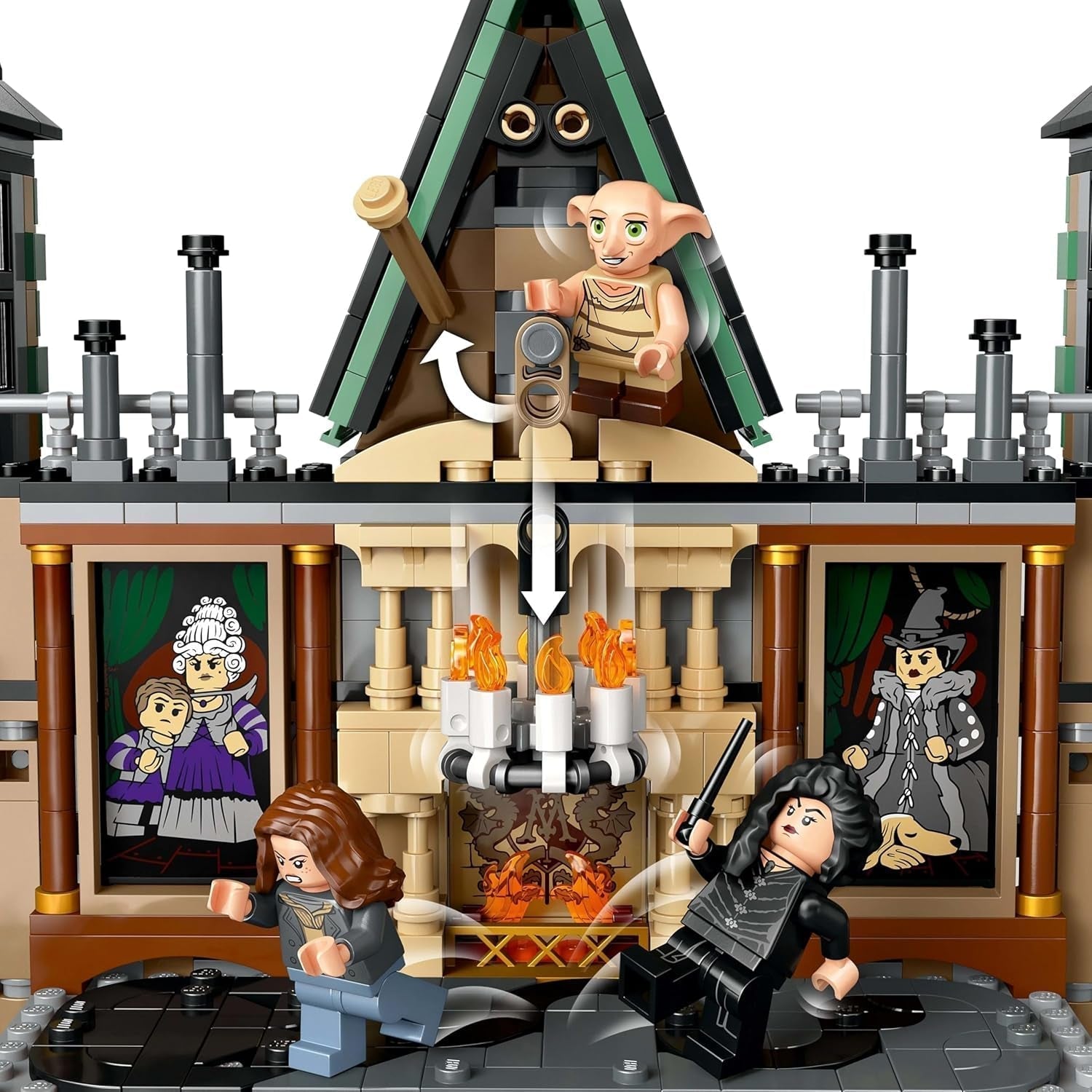 LEGO Harry Potter Malfoy Family Country Estate, jouet fantastique à collectionner et à exposer, cadeau pour garçons, filles et fans du monde sorcier, idée cadeau avec 9 figurines 76453 Jeux de construction Besuche den LEGO-Store