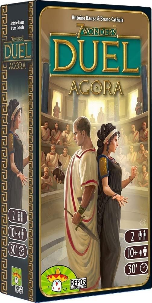 Asmodee 7 Wonders Duel, jeu de base, jeu de connaisseur, jeu de stratégie, 2 joueurs, à partir de 10 ans, 30 minutes, allemand