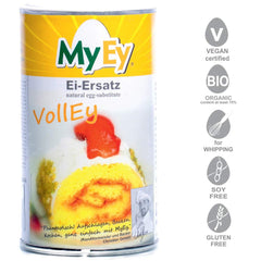 MyEy VollEy Ei Ersatz 200g - Poudre végétalienne pour la cuisine et la pâtisserie
