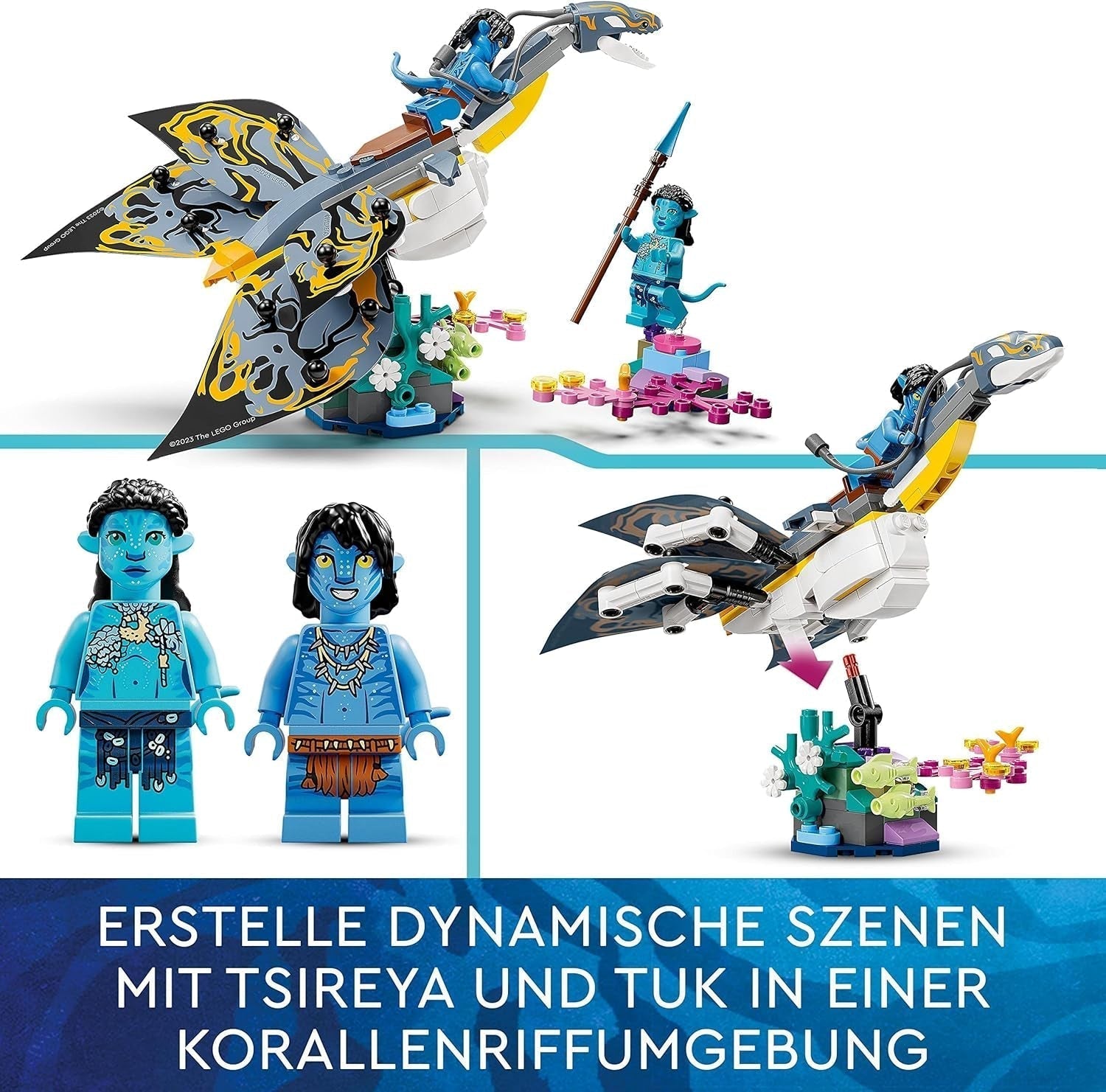 Jouet de construction LEGO Avatar La découverte d'Ilu Water Path avec figurine sous-marine Pandora Collection Set pour les enfants et les fans de cinéma à partir de 8 ans 75575 Jeux de construction Besuche den LEGO-Store