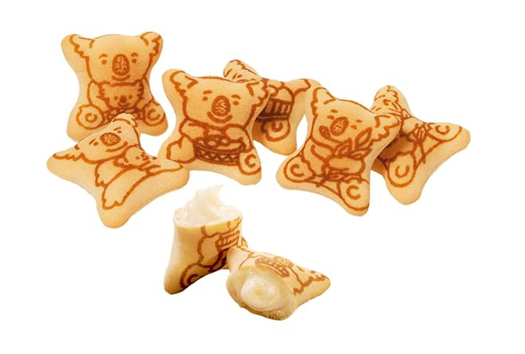 Fursecuri Kuchenmeister Koala cu umplutură de cremă de lapte 75g - Fursecuri crocante umplute cu cremă fină de lapte pentru o distracție desăvârșită la gustări (1 x 75g)