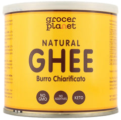 Grocer Planet Natural Ghee - Ghee clarifié 500g pour la cuisson Keto