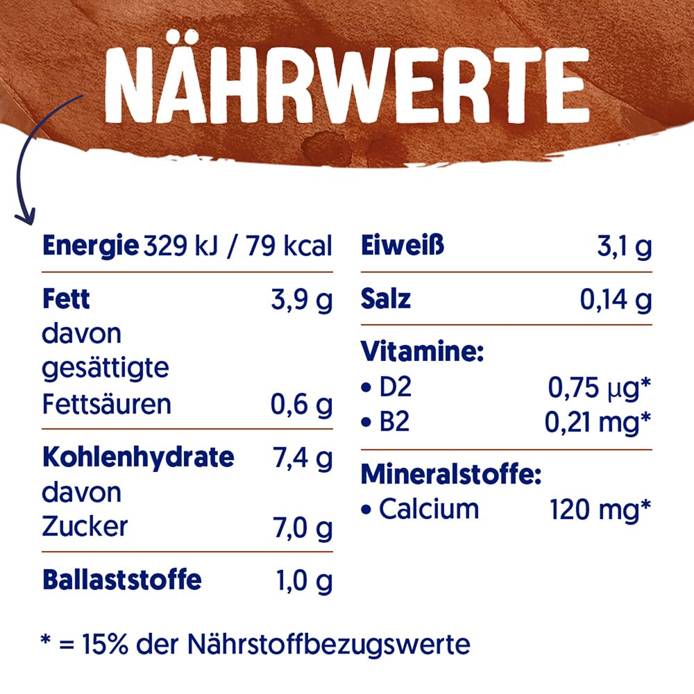Alpro Sojadrink, Vanillegeschmack, Pflanzlicher Drink, végétalien, sans lactose, sans gluten, UHT, 15x250ml, paquet de 15