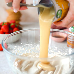 Lait d'avoine concentré végétalien Nature's Charm - Café et desserts