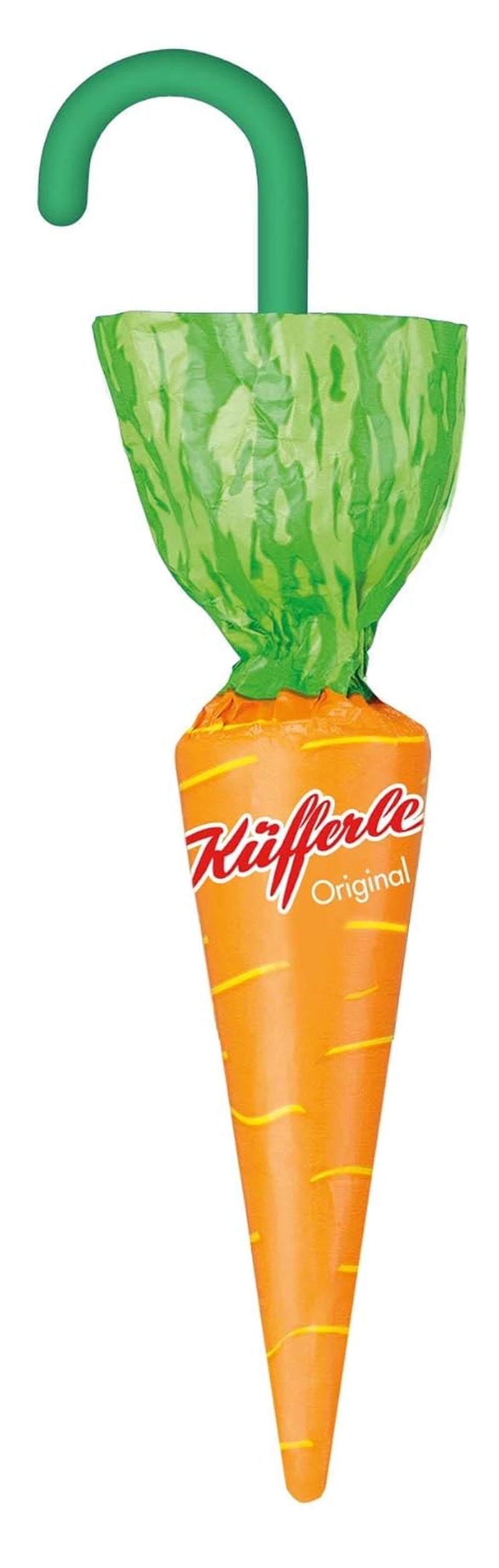 Küfferle, Carottes au chocolat original 810 g 60 pcs., Chocolat au lait, 1 pièce