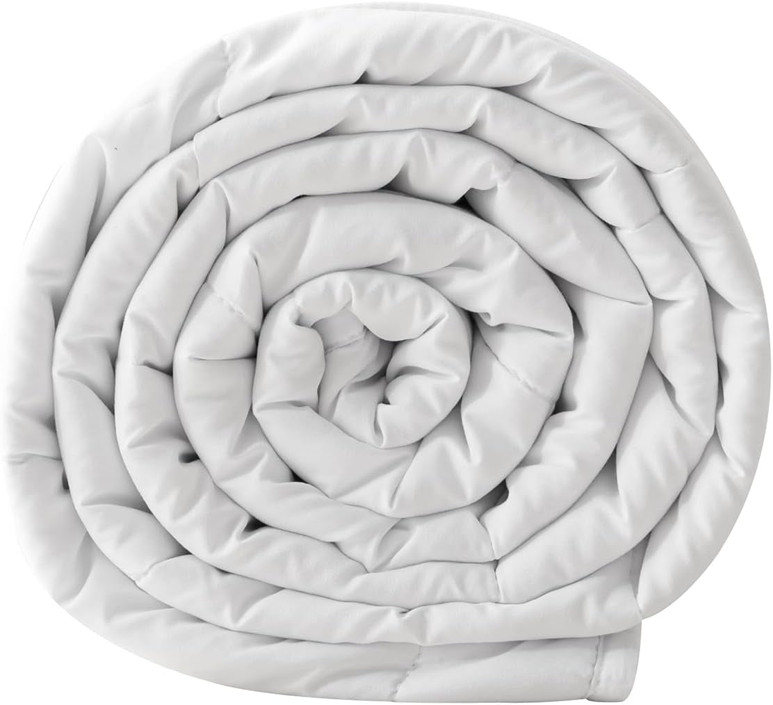 Good Nite Couette Double, 4,5 Tog, Couette D'été, Couette Double, Blanc, Couette, Polyester, Douce Et Légère Et Lavable En Machine Avec Bandes D'angle (Lit Double 200 X 200 Cm) Couettes Et Couettes Naty Shop 4,5 Tog Double 200Ã-200Cm
