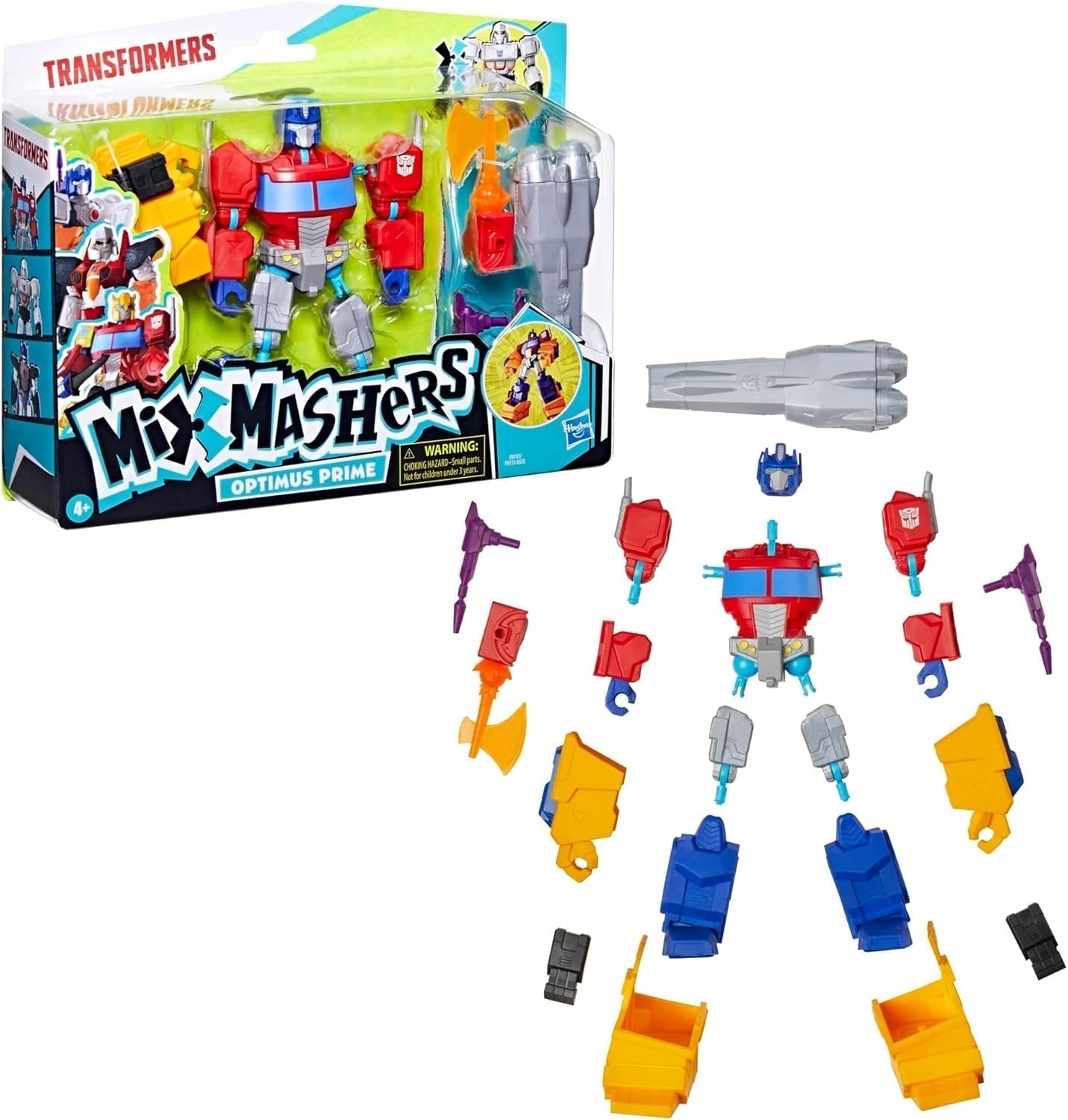Transformers Mixmashers Optimus Prime Figurines et accessoires de luxe personnalisables Figurines Naty Shop
