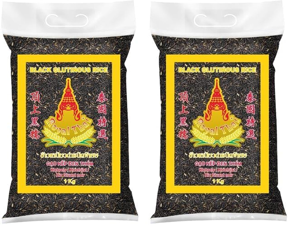 ROYAL THAI RICE - Riz gluant noir - 1 x 1 KG