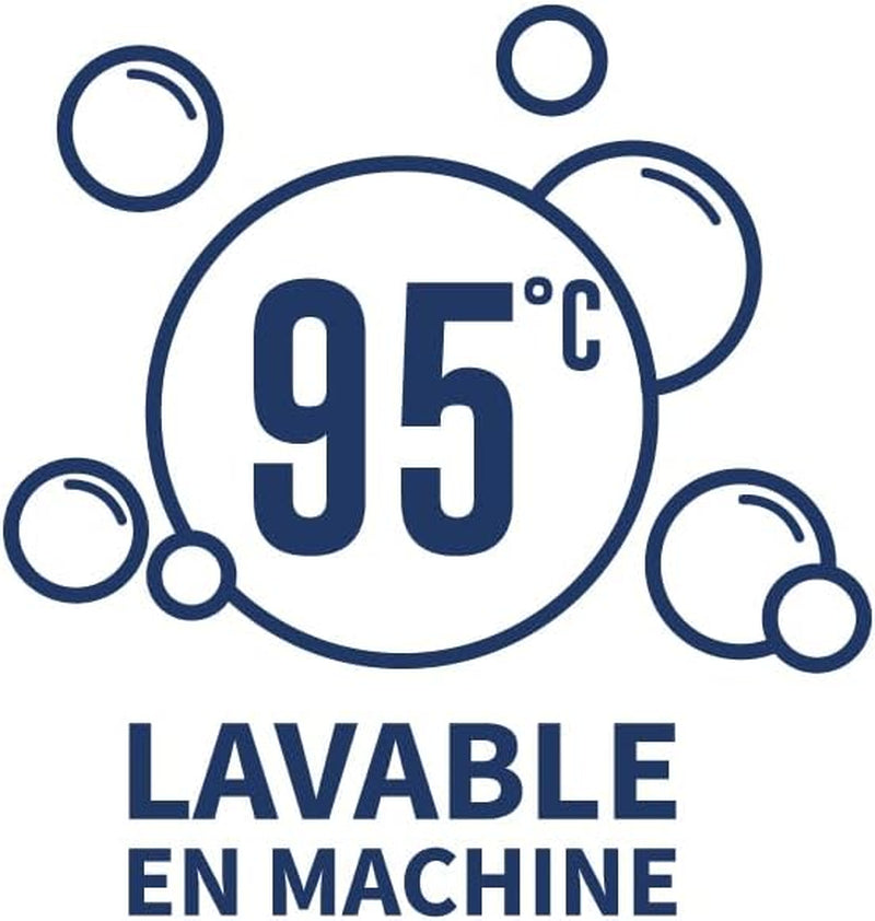 KSGB402460 Lit matelassé pour 2 personnes, facilement lavable, blanc, 220X240 cm Couettes et couettes Naty Shop