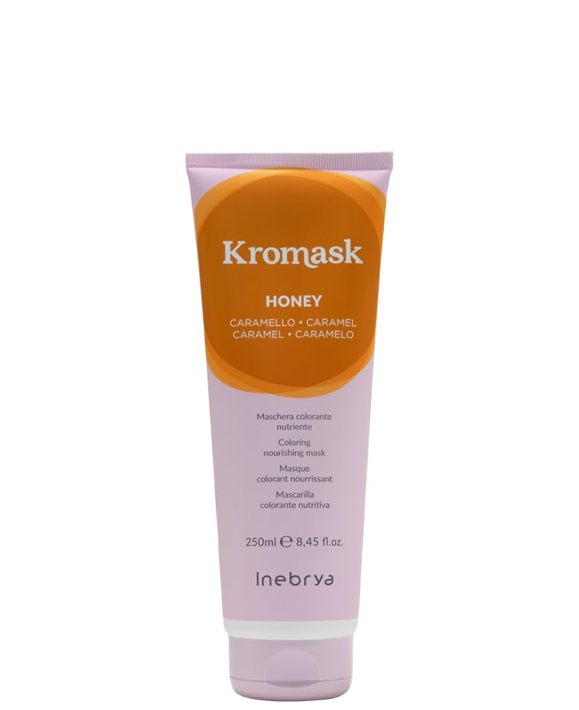 INEBRYA KROMASK masque couleur, nourrissant, miel, 250 ml Masque capillaire Naty Shop Titre par défaut