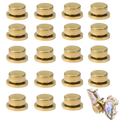 Breloque rotative pour Nail Art, 20 pièces, breloques rotatives pour ongles, roulement rotatif pour Nail Art, bricolage, artisanat, accessoires