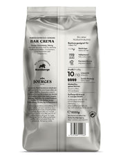 Joerges Kaffee ganze Bohnen Espresso Bar Crème, 1 kg (Packung mit 2)