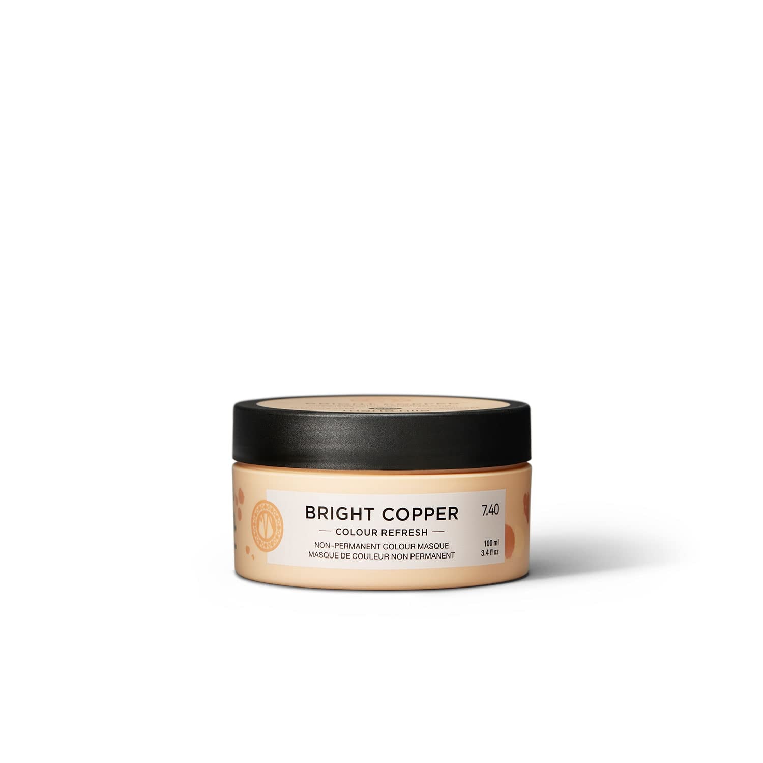 Maria Nila Color Refresh 300 ml - Une bombe colorée nourrissante contenant des pigments colorants temporaires qui rafraîchissent rapidement la couleur des cheveux. 100% végétalien. Sans sulfates et sans parabènes. Naty Shop Teinture pour cheveux cuivre brillant