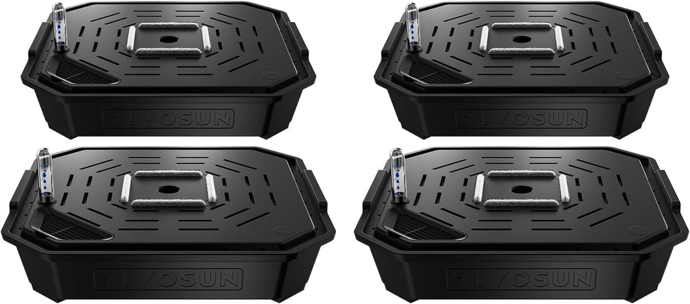 VGrow Boîte de culture intelligente tout-en-un, système professionnel avec lampe de culture Samsung LM301H EVO, système avancé de circulation et de ventilation, irrigation, apport de nutriments pour la culture hydroponique intérieure