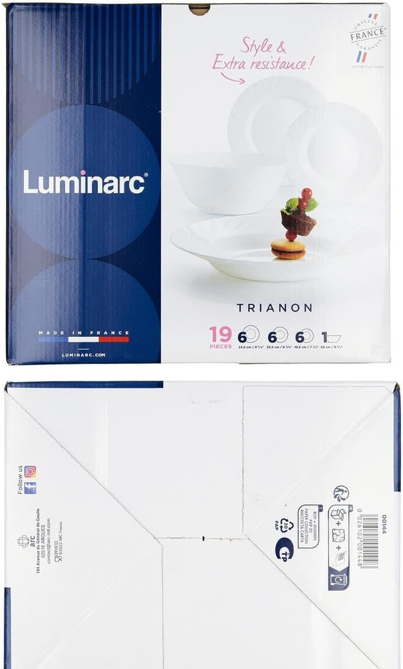 Service de table Dajar, blanc