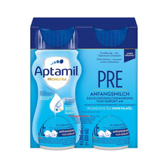 Aptamil Pronutra Pre - Préparation infantile dès la naissance - Aux huiles végétales, sans huile de palme - 6 x 4 x 200 ml (4800 ml)