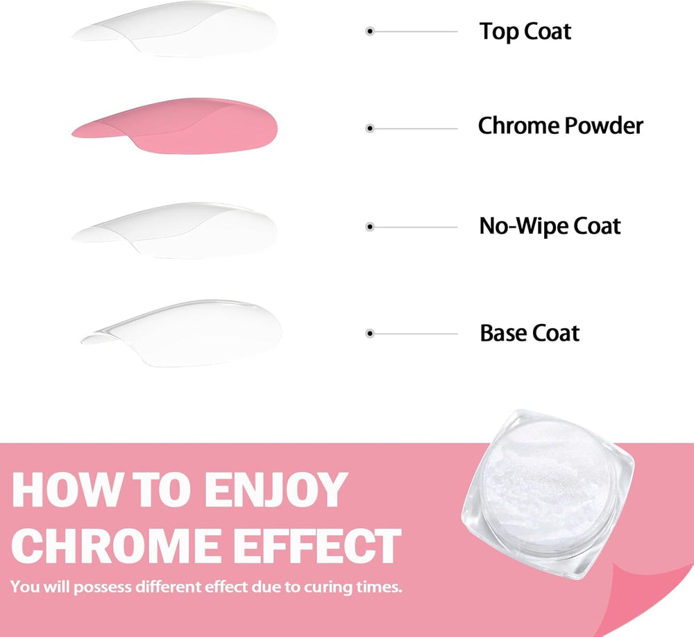 White Pearl Chrome Nagel Pulver, Irisierendes Aurora Pulver Metallic Spiegel Effect Glitter Pulver Pearlescent Eis Transparent Meerjungfrau Pigment Perle Glitter Staub pour Nail Art Décoration