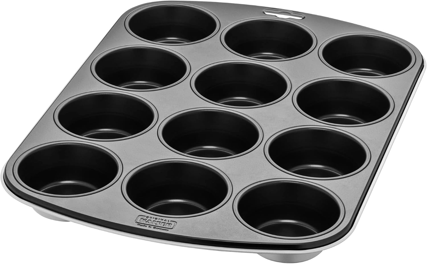 Original Kaiser Classic plus Muffinform Für 12 Muffins, Muffinform Blech 38X27 Cm, Antihaftbeschichte, Standardgröße, Cupcake Formen, Muffin Backform, Rot Molds et plaques à pâtisserie Naty Shop Nubia