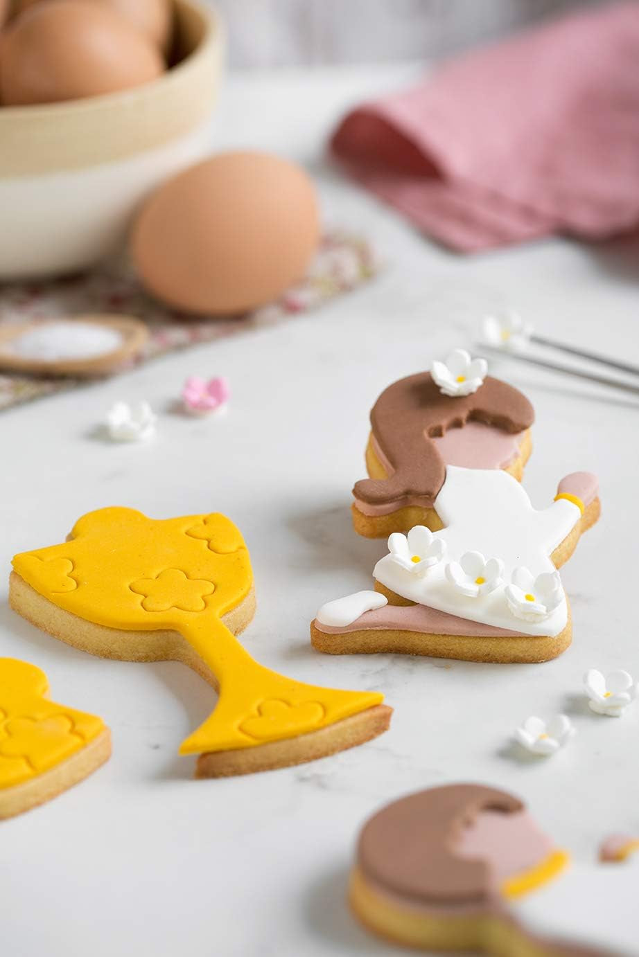 0803038 Boîte à biscuits Communion des filles 8,5 x 6 x 2 Î cm