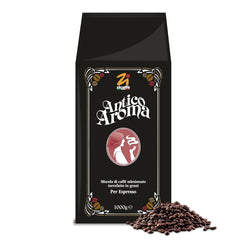 Café en grains aromatiques Zicaffé Espresso Antico, paquet de 1 (1 x 1 kg)