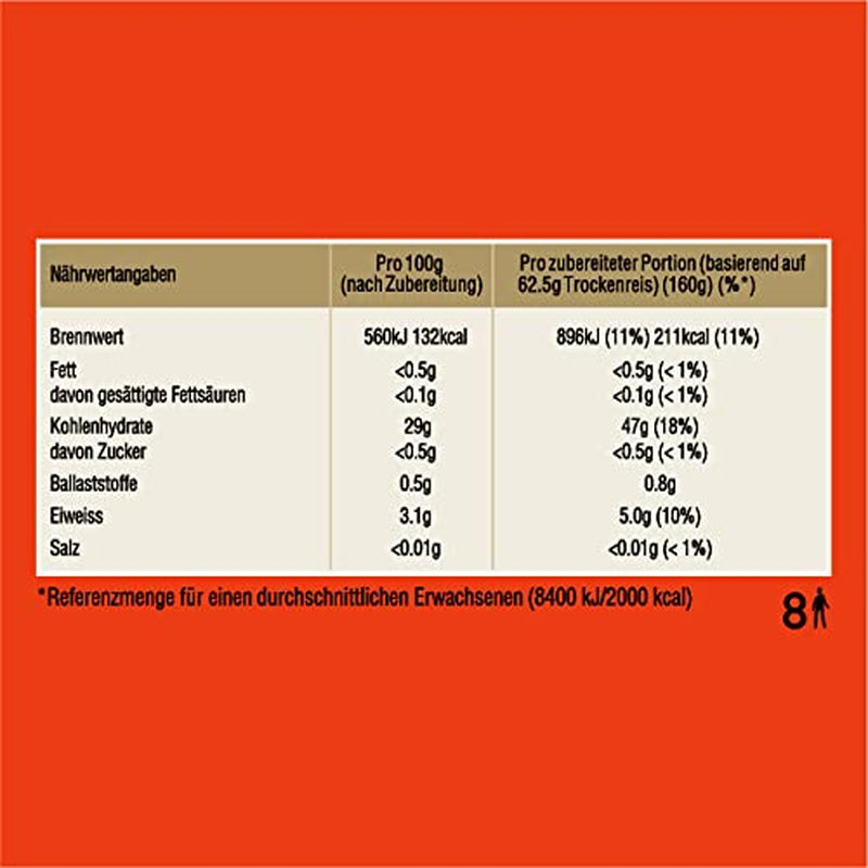 BEN'S ORIGINAL™ Riz basmati à bouillir en sachet 500g