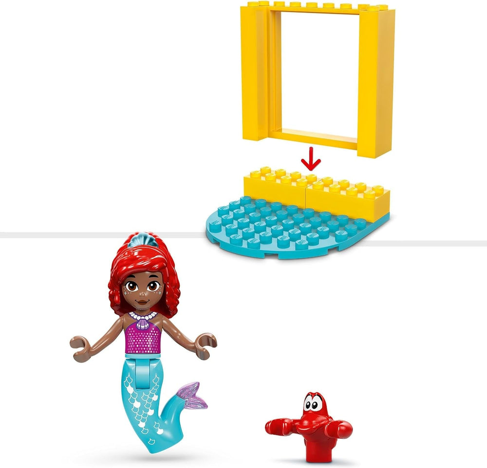 LEGO Ç€ Jouet de construction sur scène musicale de la princesse Disney Arielle pour enfants avec 2 figurines, idée cadeau pour filles et garçons à partir de 4 ans et fans de séries télévisées, jouet pour enfants 43235 Jeux de construction Beuche den LEGO-Store