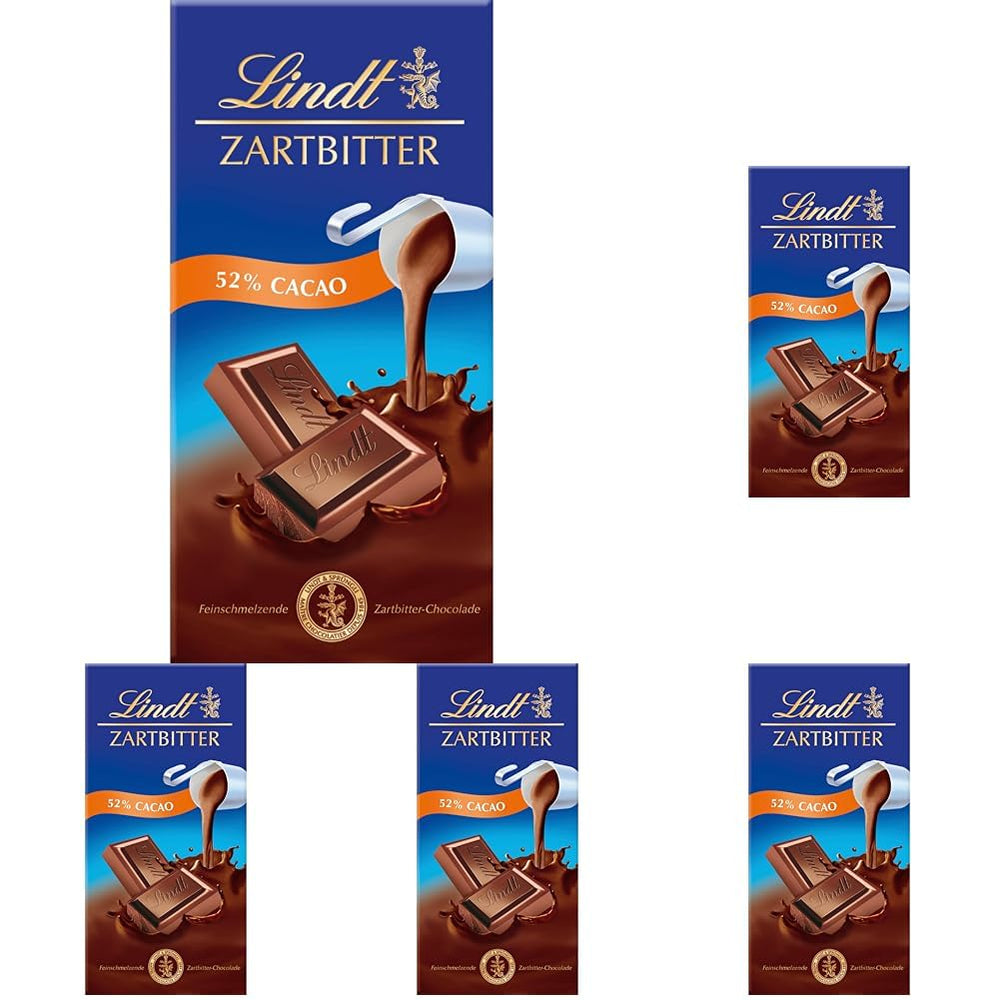 Chocolat Lindt | Barre de chocolat au lait et aux noisettes | 100g | Chocolat au lait onctueux et fondu avec des morceaux de noisettes croquants | Barre de chocolat