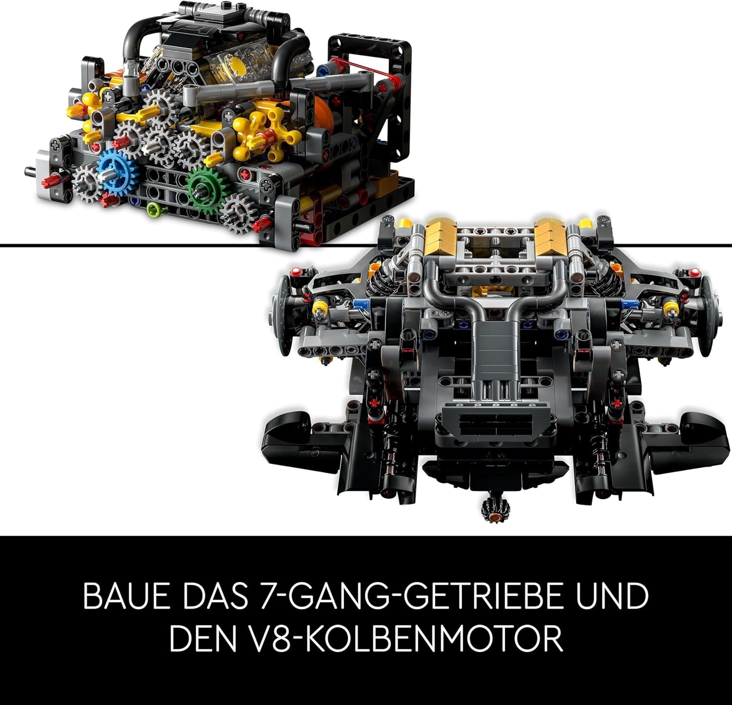 LEGO Technic Mclaren P1 Super ensemble de voiture de sport pour adultes fans de voiture cadeau moteur à piston V8 échelle de transmission à 7 vitesses modèle de voiture jouet ensemble de voiture 42172 ensembles de construction Besuche den LEGO-Store