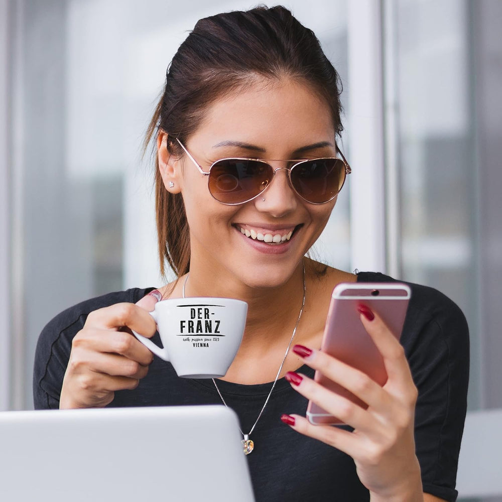 Der-Franz Espresso Kaffee, Intensité 5/5, Arabica et Robusta, Ganze Bohne, 3 x 500 g