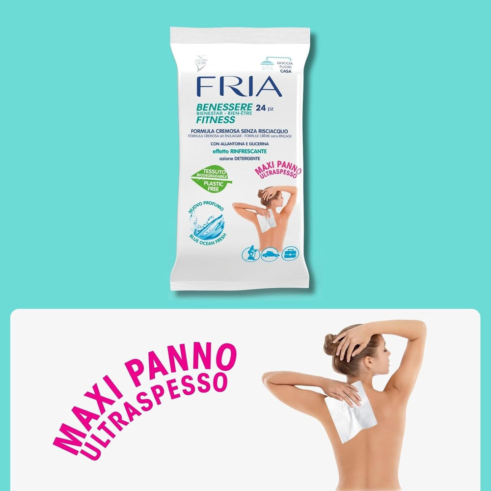 Lingettes pour le bien-être du corps 24 pièces