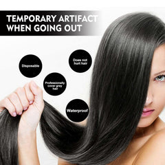 Stylo de teinture pour cheveux jetable brun noir couverture instantanée de racine grise stylo de bâton de crème de couleur de cheveux couverture temporaire rapide teinture pour cheveux blancs Naty Shop