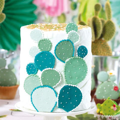 0255311 Jeu d'emporte-pièces avec goutte, 4 pièces 1,5-3,5-5,5-12 H2,2 cm, rose